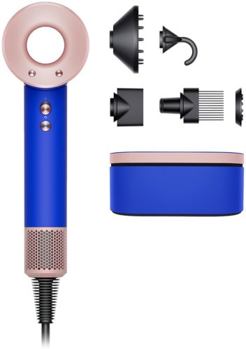 Фен Dyson Supersonic HD07 460555-01 синий румяный