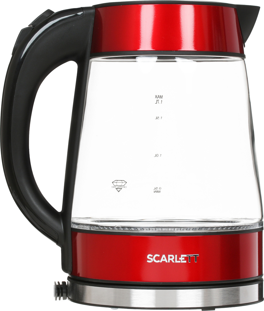 Электрочайник Scarlett SC-EK27G79 1.7 л красный купить,NaN