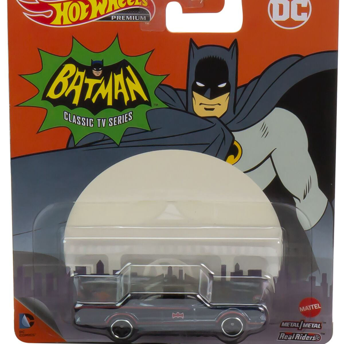 Машинка Hot Wheels Replica Entertainment TV Series Batmobile DMC55/HCP10 купить,NaN