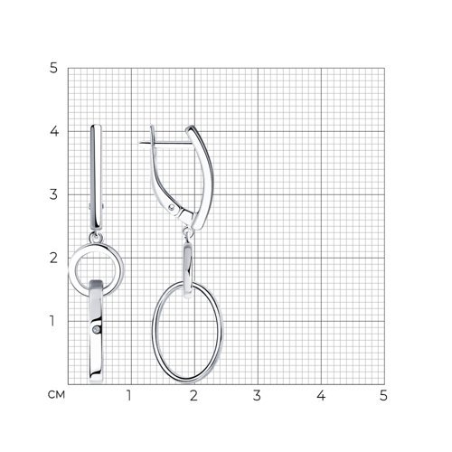 Серьги Sokolov 87020033 4,85гр. купить,NaN