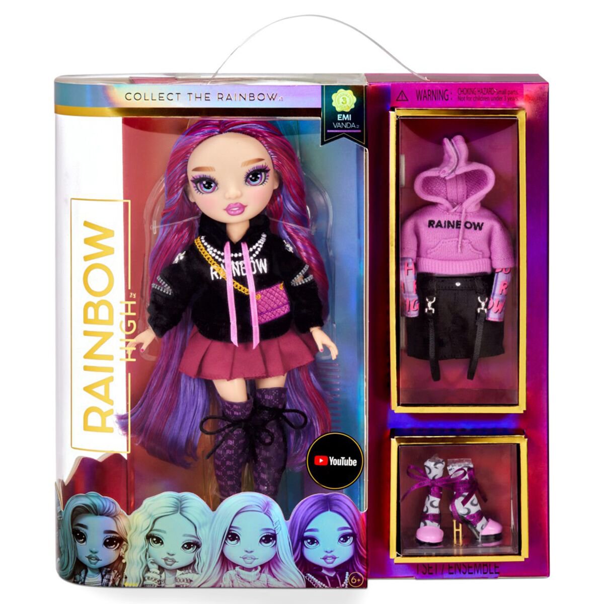 Кукла Poopsie Rainbow High Core Fashion Orchid 28 см 575788 купить,NaN