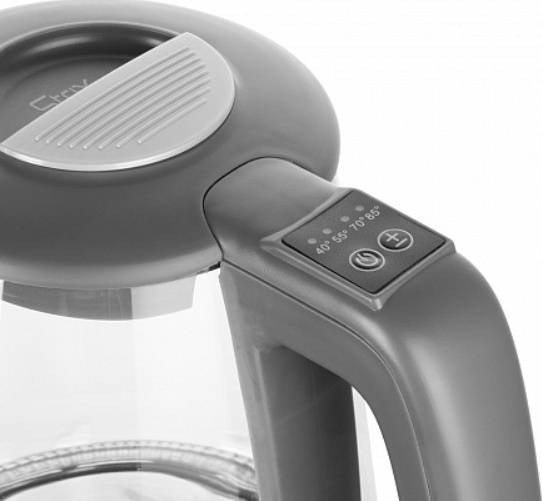 Электрочайник Redmond SkyKettle RK-G214S 1.7 л темно-серый