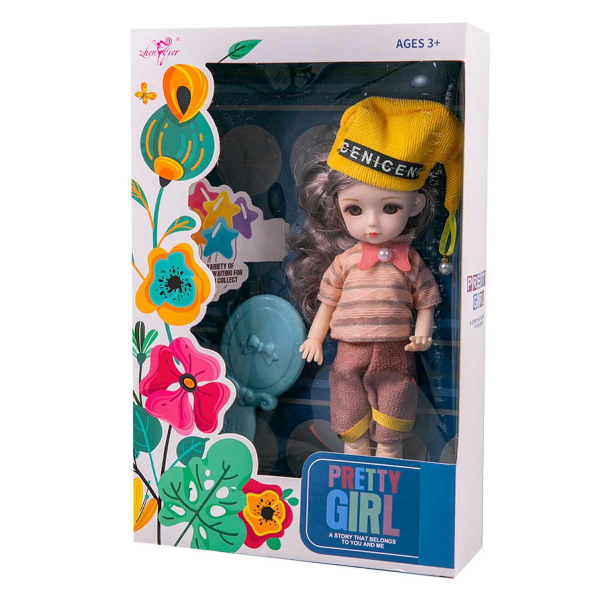 Кукла Sariel Pretty Girl Модница в шапочке ZQ30332-2 купить,NaN
