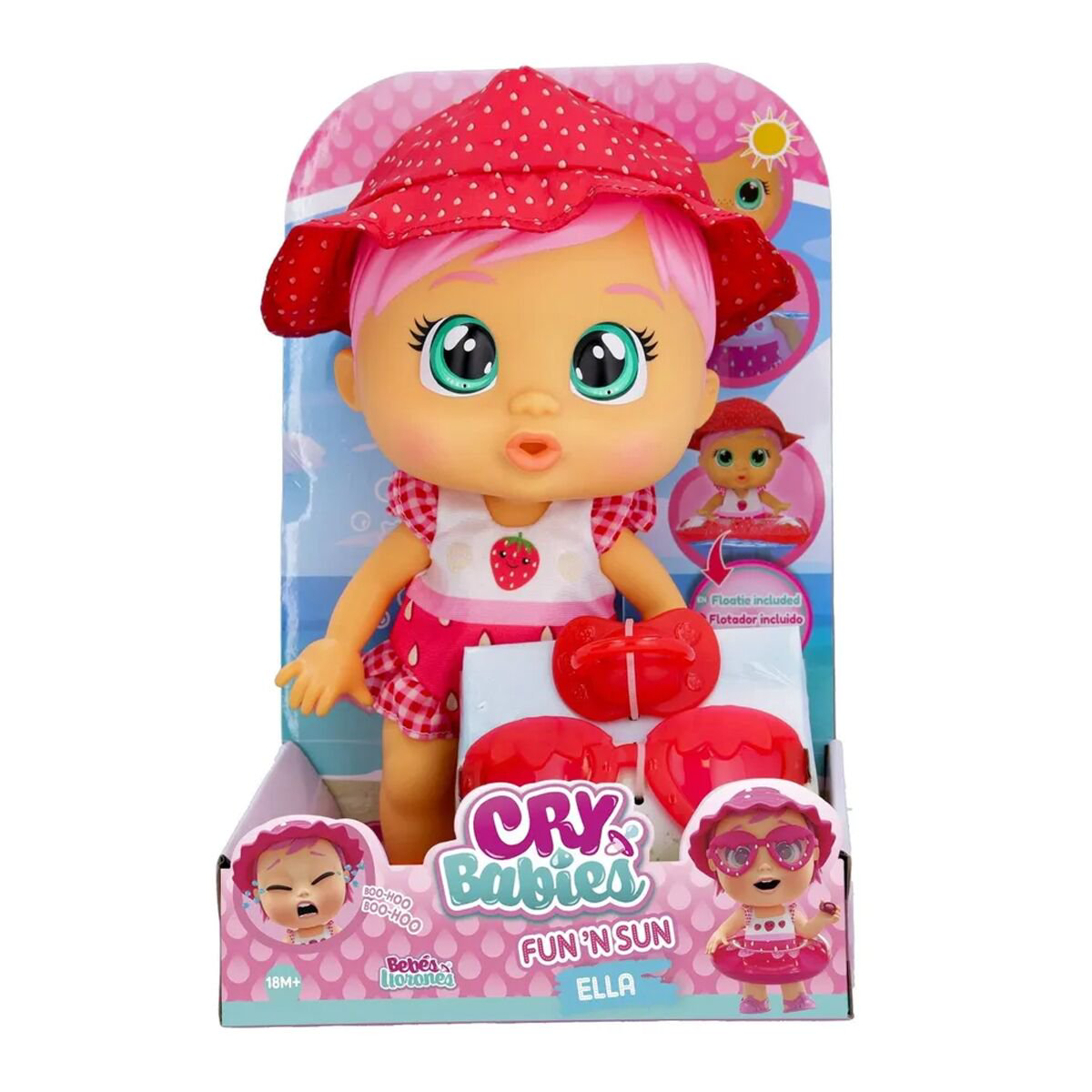 Кукла IMC toys Cry babies Ella Fun N’ Sun  41028 купить,NaN