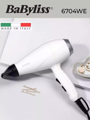 BaByliss 6704WE фен 2000 Вт