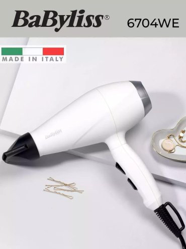 BaByliss 6704WE фен 2000 Вт