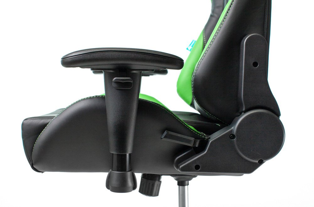 Игровое кресло Бюрократ Zombie Viking 5 Aero черно-салатовое купить,NaN