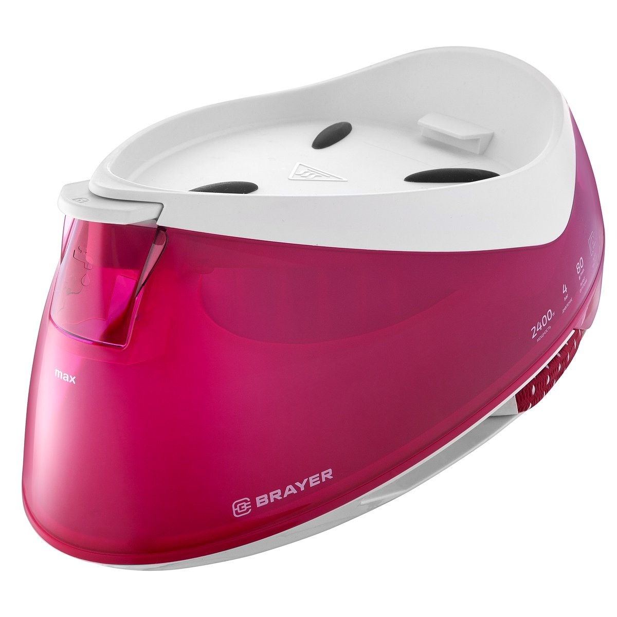 Парогенератор Brayer BR4151 бело-розовый купить,0