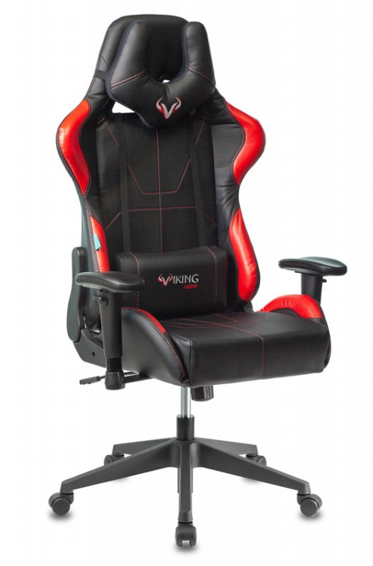 Игровое кресло Бюрократ Zombie Viking 5 Aero черно-красное купить,NaN