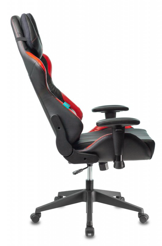 Игровое кресло Бюрократ Zombie Viking 5 Aero черно-красное купить,NaN