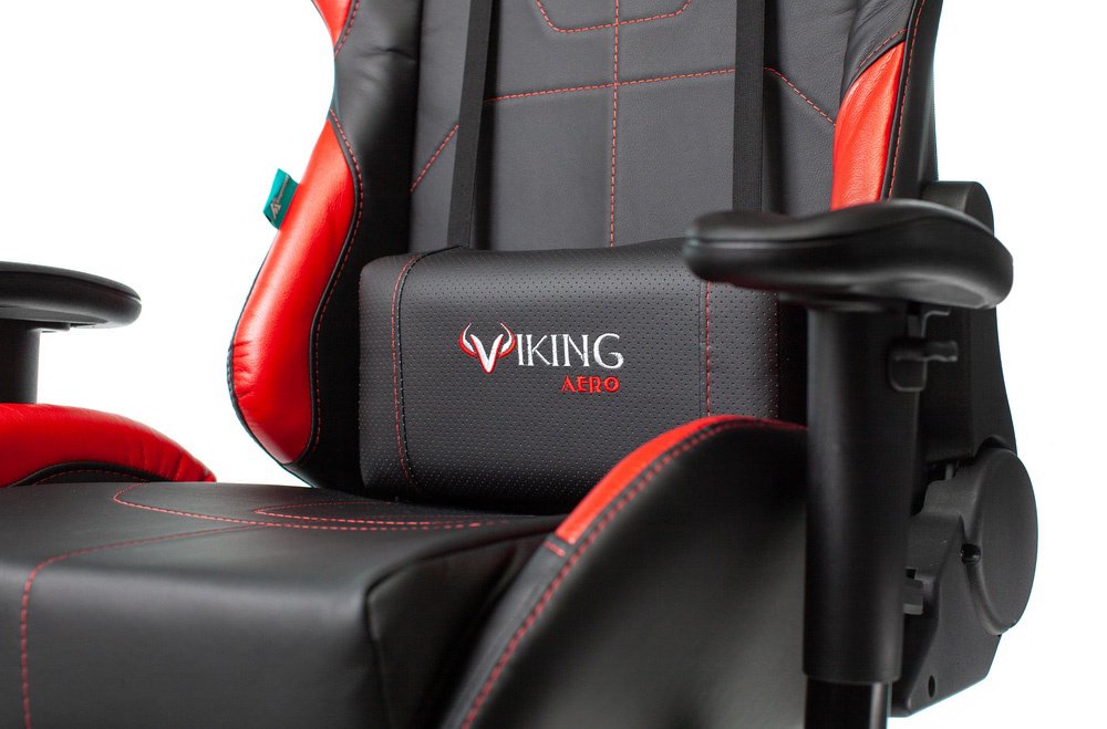 Игровое кресло Бюрократ Zombie Viking 5 Aero черно-красное купить,NaN