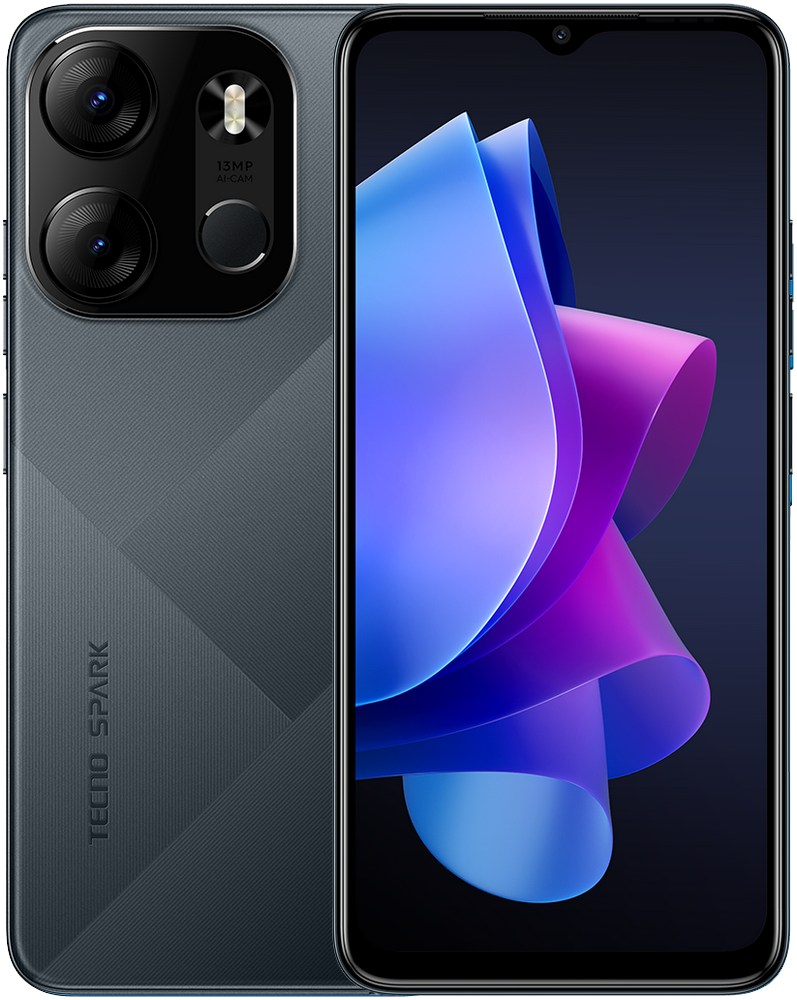 Смартфон Tecno Spark Go 2023 3/64Gb Black купить,NaN