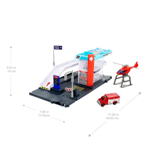 Игровой набор Mattel  Matchbox  Спасательный вертолет купить,NaN