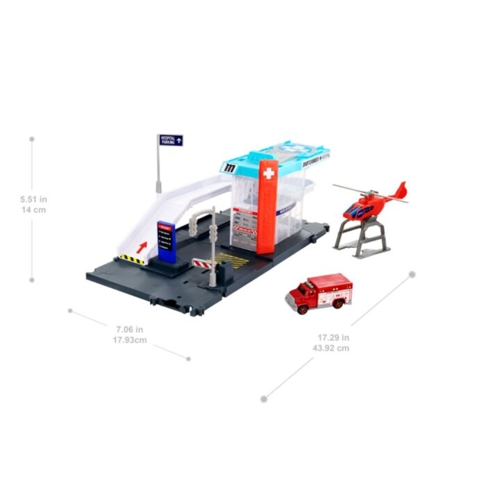 Игровой набор Mattel  Matchbox  Спасательный вертолет купить,NaN