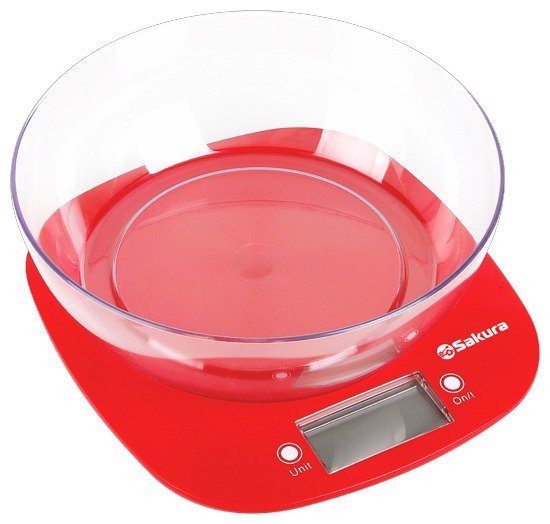 Весы кухонные Sakura SA-6078R