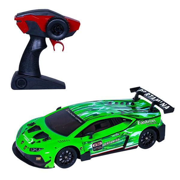 Машинка RW 1:16 Lamborghini Huracan GT3 зеленая купить,NaN