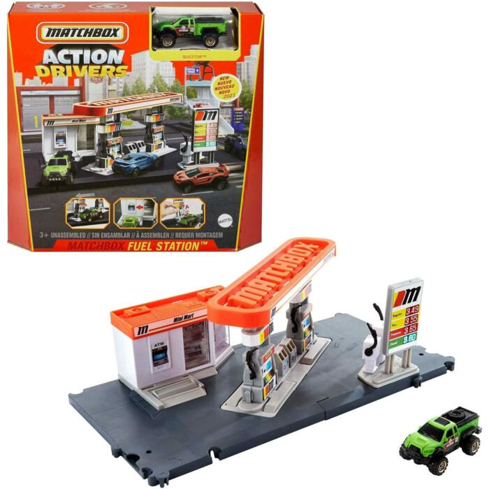 Игровой набор Mattel  Matchbox  Заправочная станция купить,NaN