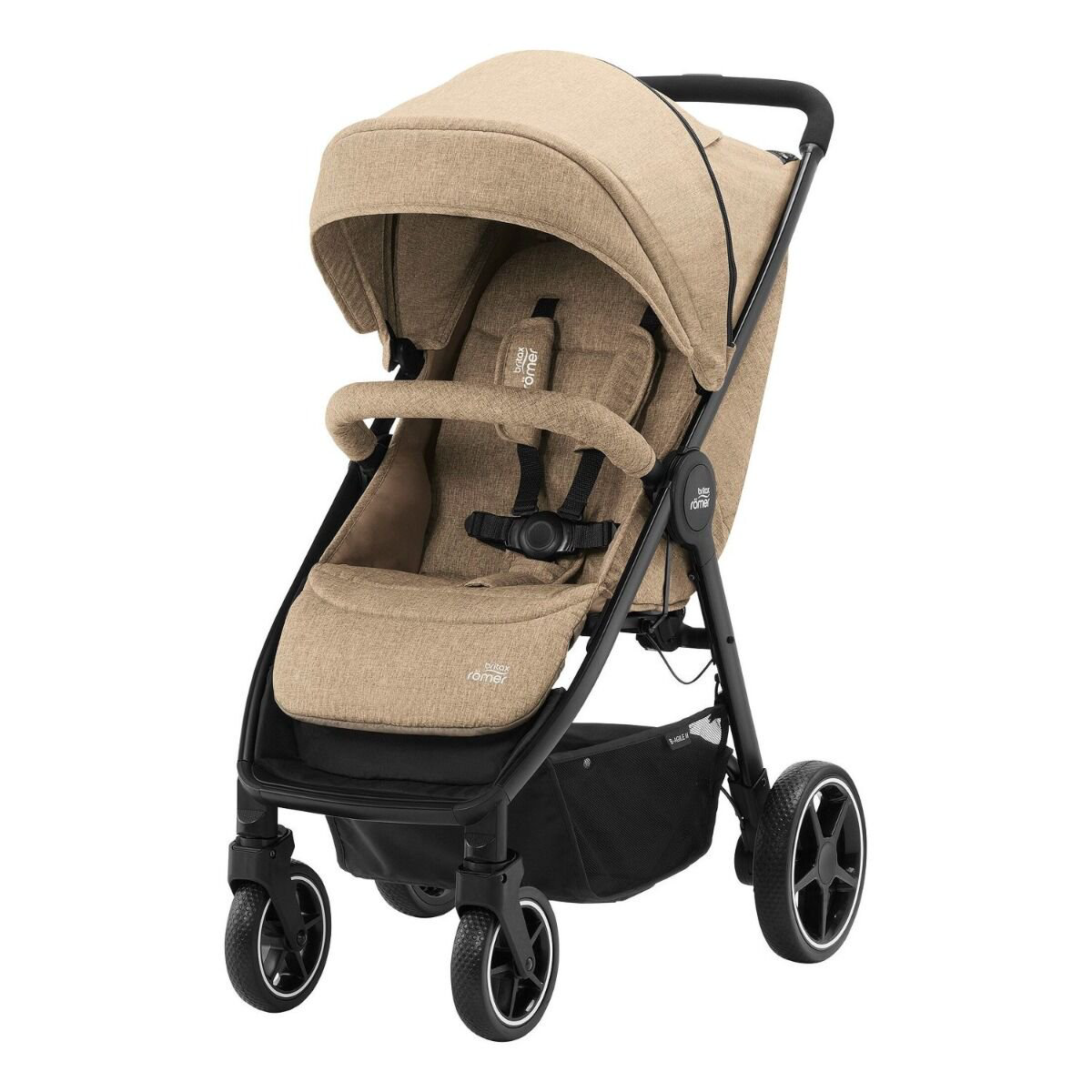 Коляска прогулочная Britax Roemer  B-Agile M Linen Beige купить,NaN