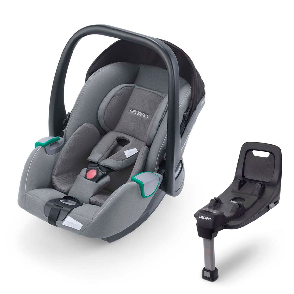 Автокресло Recaro  Avan i-Size Prime Silent Grey+база купить,NaN
