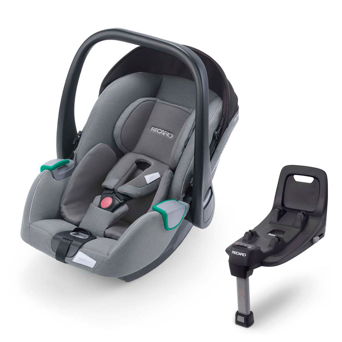 Автокресло Recaro  Avan i-Size Prime Silent Grey+база купить,NaN