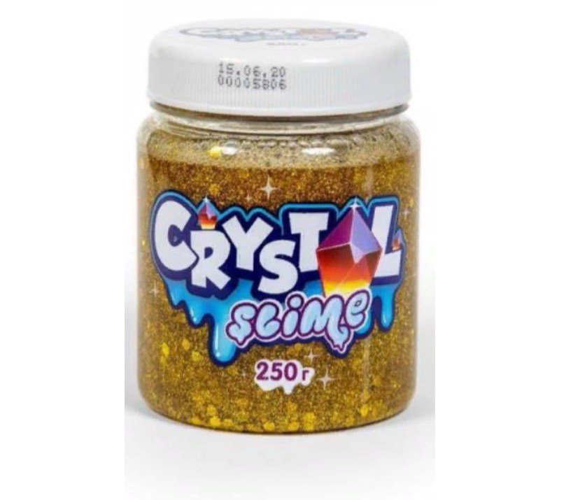 Игрушка Slime Crystal slime золотистый 250г купить,NaN