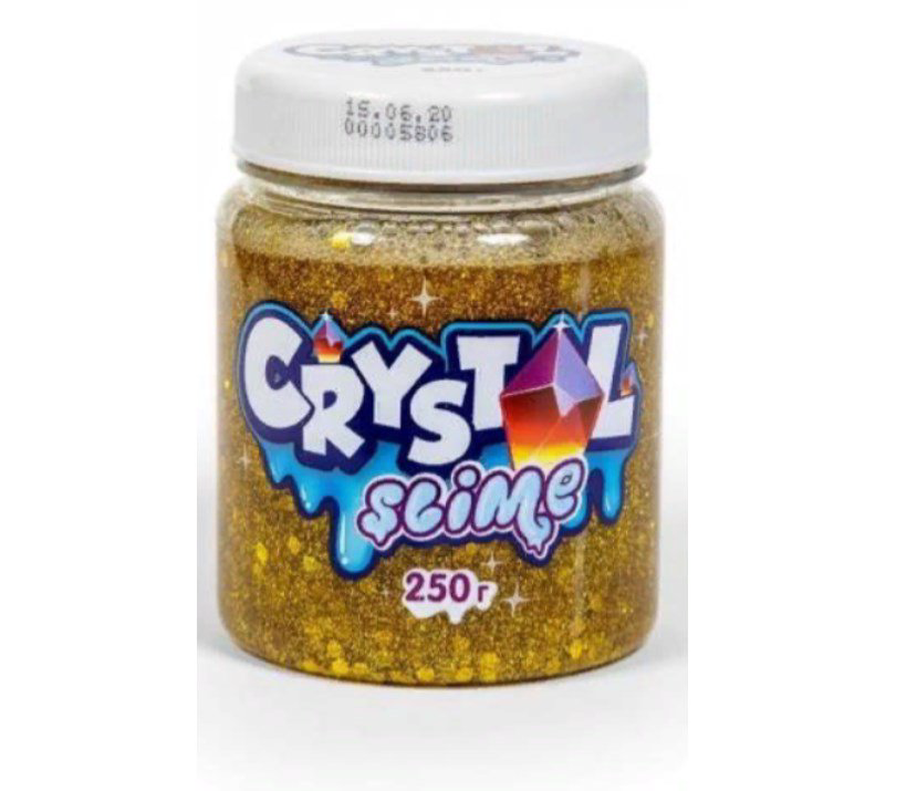 Игрушка Slime Crystal slime золотистый 250г купить,NaN