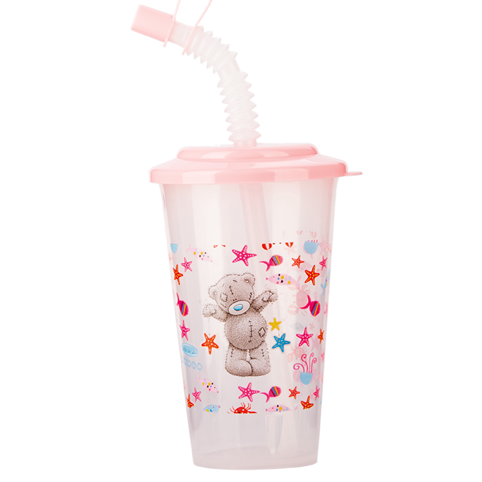 Поильник Baboo Me to You с трубочкой  320мл розовый купить,NaN