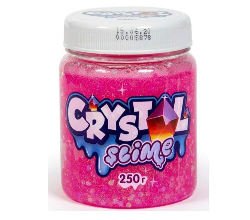 Игрушка Slime Crystal slime розовый 250г купить,NaN