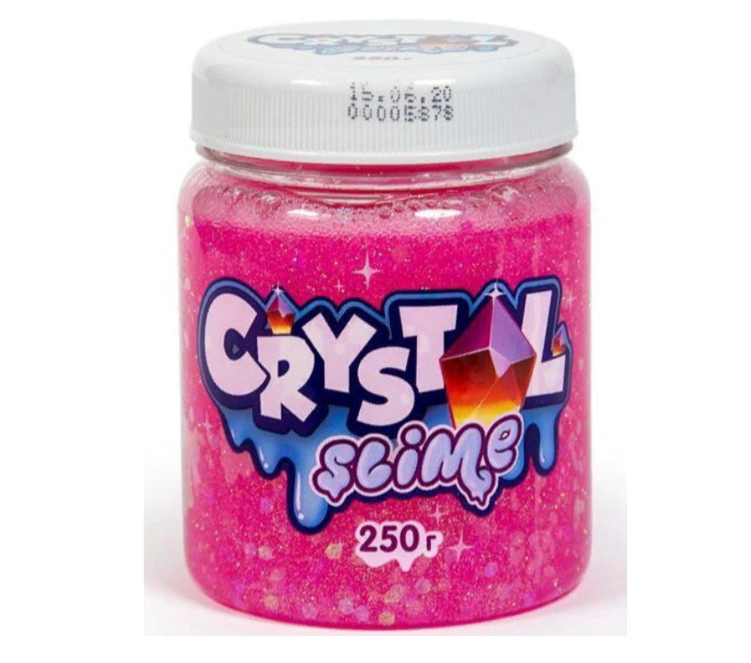 Игрушка Slime Crystal slime розовый 250г купить,NaN