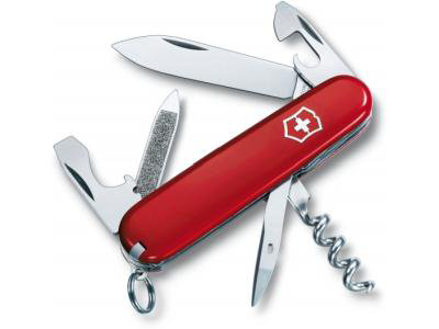 Нож швейцарский Victorinox Sportsman 0.3803 84 мм красный купить,NaN