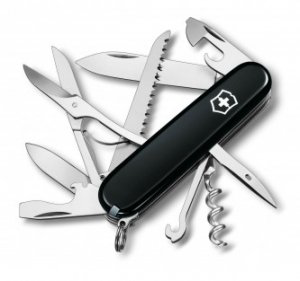 Нож складной Victorinox Huntsman 1.3713.3 черный купить,NaN