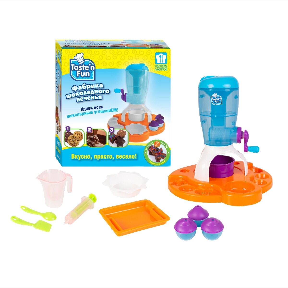 Игровой набор Taste'n Fun Фабрика шоколадного печенья купить,NaN