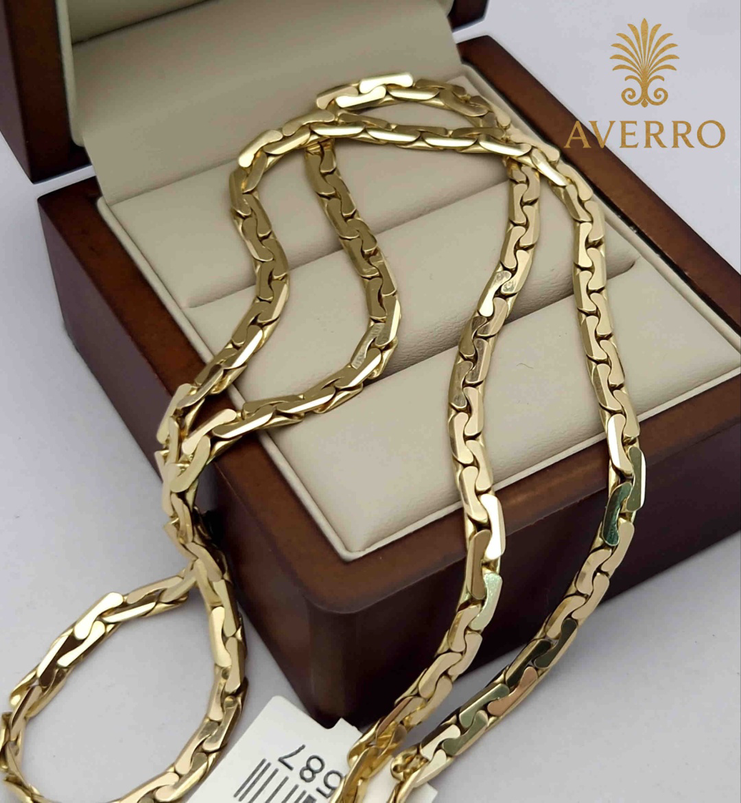 Цепь Averro Av090120264 золото 34.48гр 60см  купить,3000000