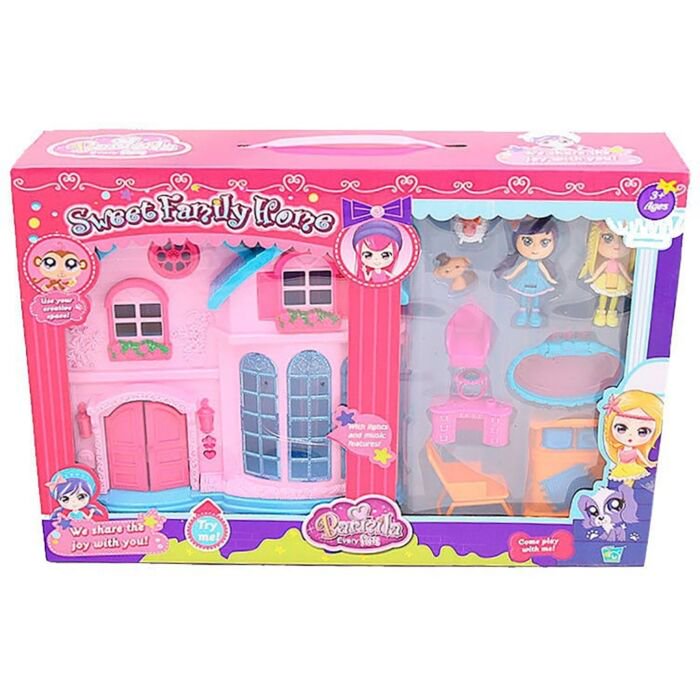 Игровой набор   Barmila Кукольный домик с 2 куклами 60219A купить,NaN