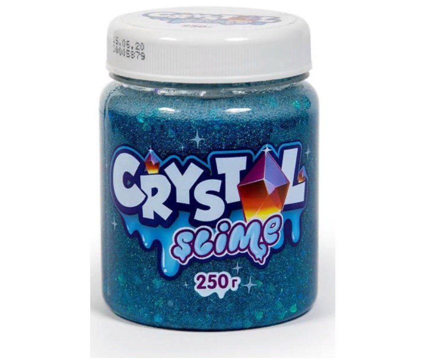 Игрушка Slime Crystal slime голубой 250г купить,NaN