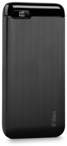 Внешний аккумулятор TTEC PowerSlim LCD 2BB183S 10000 мАч черный купить,NaN