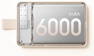 Внешний аккумулятор Xiaomi WPB0620MI 6000 мАч бежевый купить,0