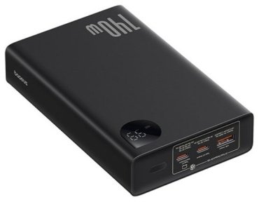 Внешний аккумулятор Baseus Adaman 2C+U 140W P10021508113-00 24000 мАч черный купить,NaN
