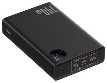 Внешний аккумулятор Baseus Adaman 2C+U 140W P10021508113-00 24000 мАч черный купить,NaN