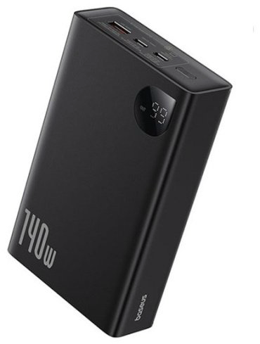 Внешний аккумулятор Baseus Adaman 2C+U 140W P10021508113-00 24000 мАч черный купить,NaN