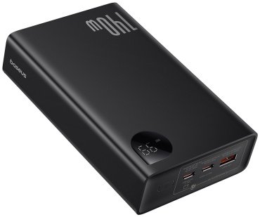Внешний аккумулятор Baseus Adaman 2C+U 140W P10021508113-00 24000 мАч черный купить,NaN