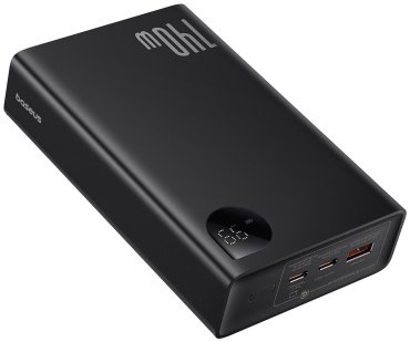 Внешний аккумулятор Baseus Adaman 2C+U 140W P10021508113-00 24000 мАч черный купить,NaN