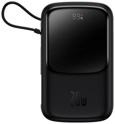 Внешний аккумулятор Baseus PPQD060001 10000 мАч черный