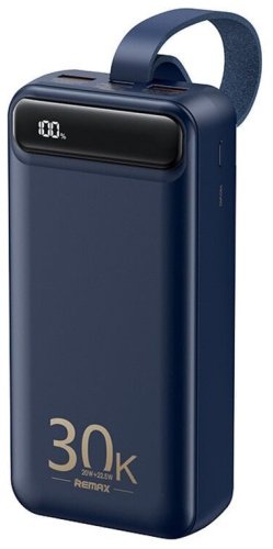 Внешний аккумулятор Remax RPP-522 30000 мАч синий