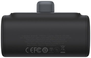 Внешний аккумулятор Baseus Compact 2C 20W P10068306113-00 5000 мАч черный - ForteMarket Внешний аккумулятор Baseus Compact 2C 20W P10068306113-00 5000 мАч черный купить,0