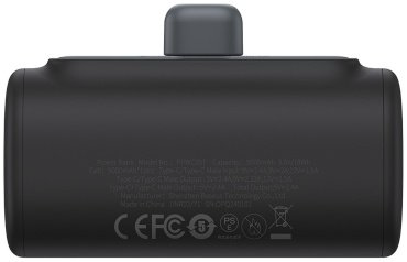 Внешний аккумулятор Baseus Compact 2C 20W P10068306113-00 5000 мАч черный купить,NaN