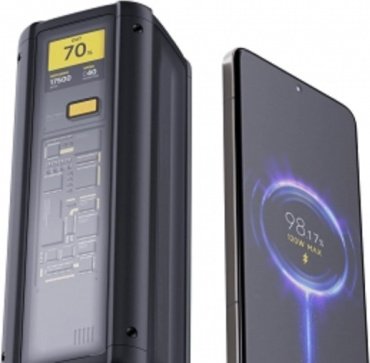 Внешний аккумулятор Xiaomi P03MI 25000 мАч черный купить,0