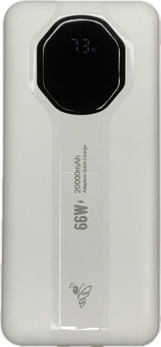 Внешний аккумулятор Hrolan P02 20000 мАч белый