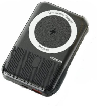 Внешний аккумулятор Moxom MX-PB45 10000 мАч черный - ForteMarket Внешний аккумулятор Moxom MX-PB45 10000 мАч черный купить,0