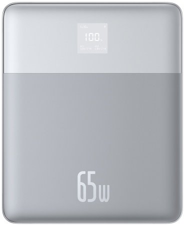Внешний аккумулятор Baseus Blade2 IE 2C 65W P10063801S13-00 12000 мАч серебристый